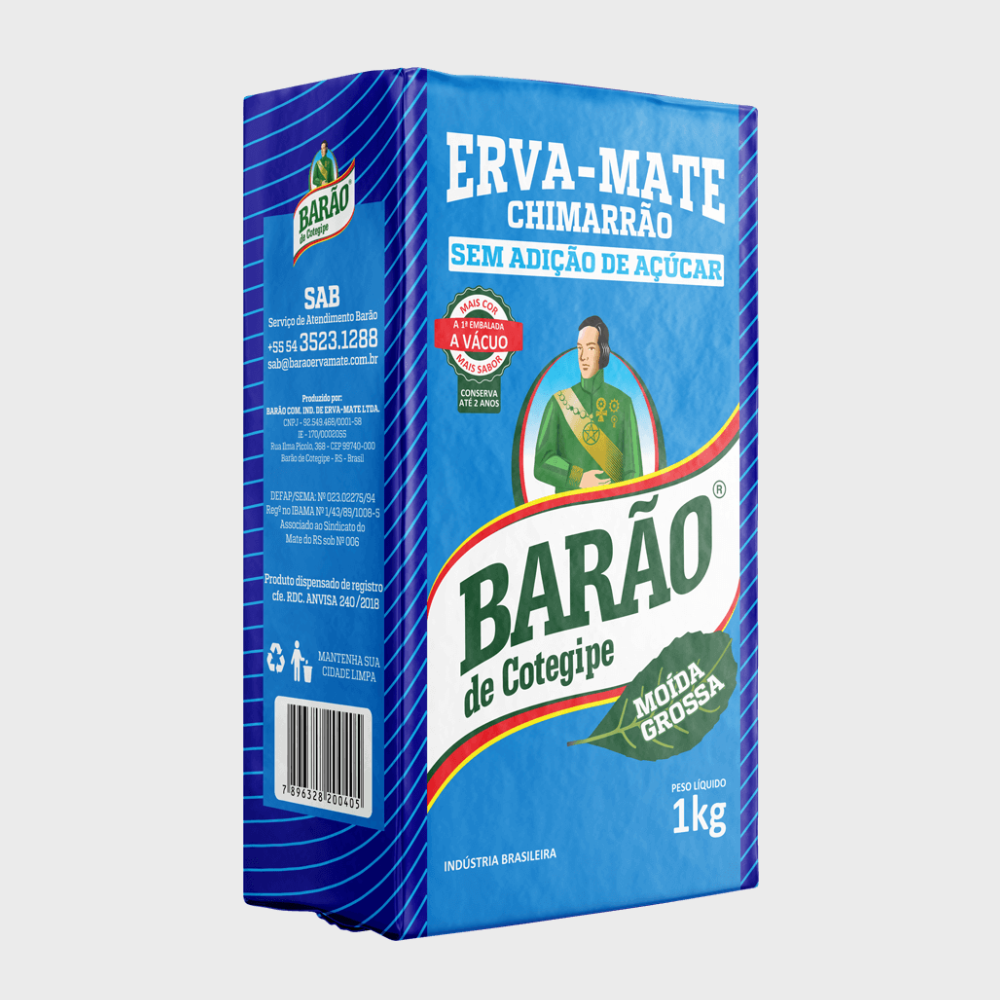 Erva Moida Grossa Barao 1 Kg