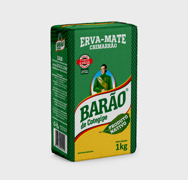 Erva Nativa a Vacuo Barao 1 Kg
