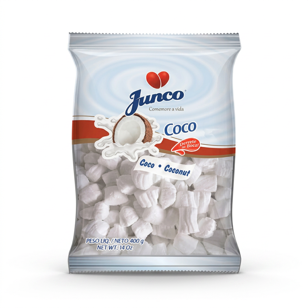 Bala Delícia Coco Junco 400 gr