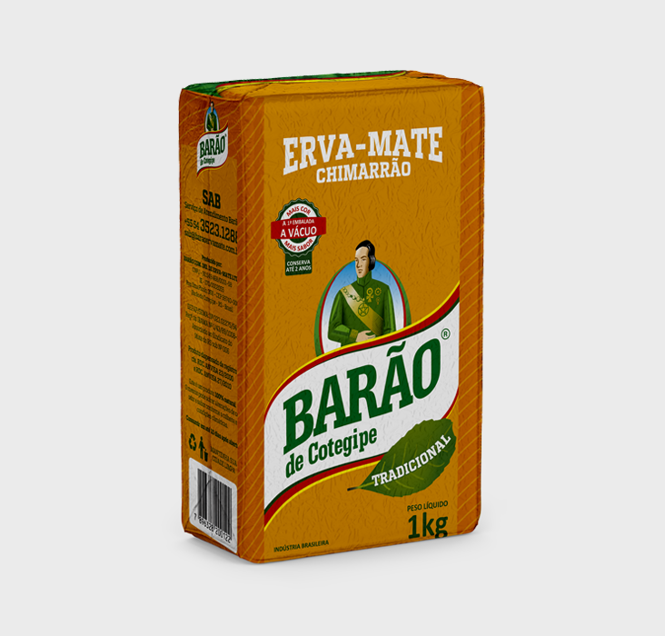 Erva Chimarrao a Vacuo Barao 1 Kg
