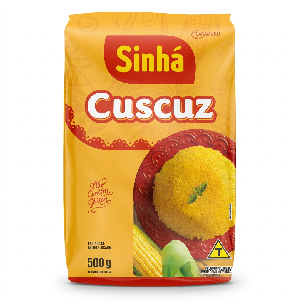 Cuscuz Tradicional Sinha 500 gr