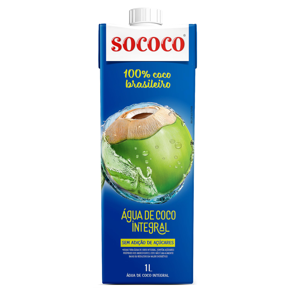 Agua de Coco Sococo 1 Lt