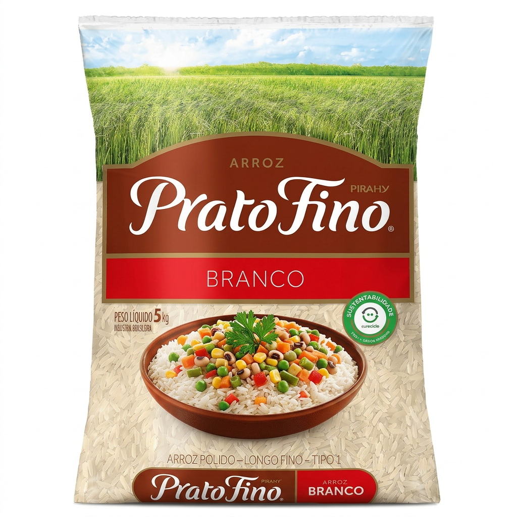 Arroz Branco Prato Fino 5 Kg