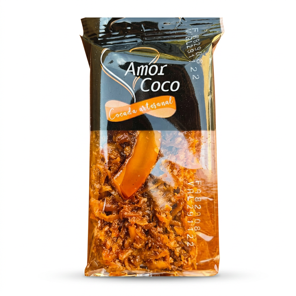 Cocada Morena Amor Coco 20 x 60 gr
